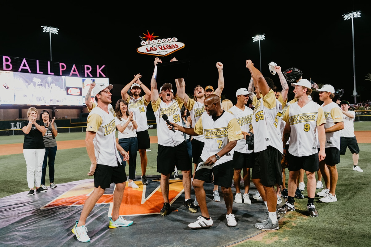 Battle for Vegas: Golden Knights vs Raiders charity softball game