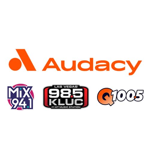 audacy las vegas radio logos